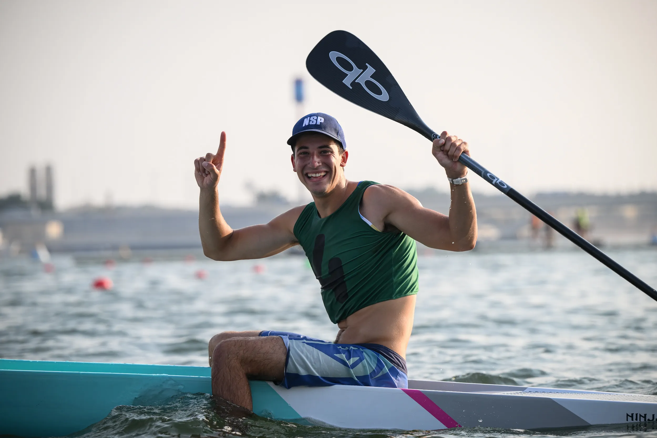 2025 ICF SUP 세계선수권의 남자 스프린트 챔피언 세르히오 칸토랄