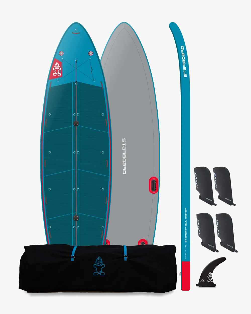 WS STARSHIP ALL WATER 18'6" X 60" X 8" 이미지 2