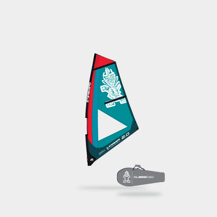 WINDSURFING SAIL CLASSIC PACKAGE (WITHOUT MAST BASE) image 2